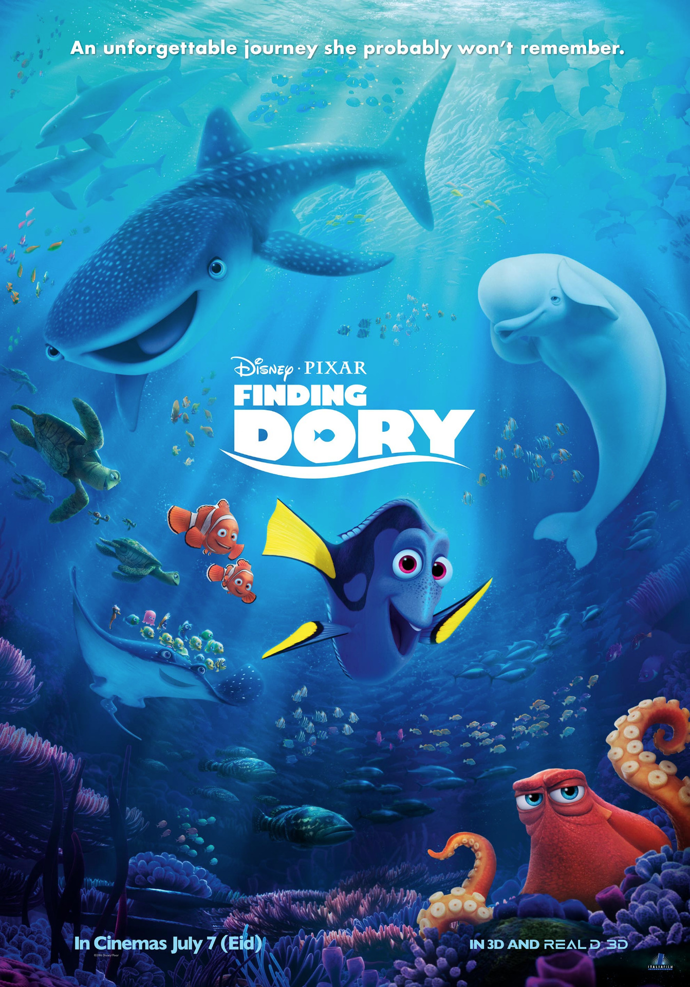 Filmomtale om Finding Dory