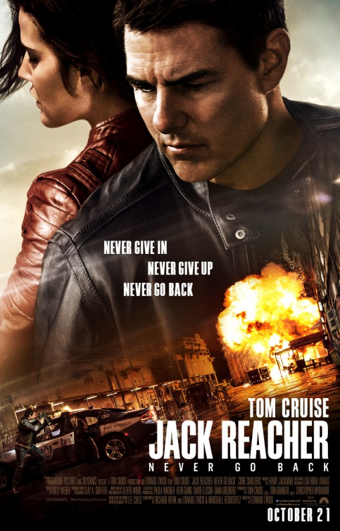 Filmomtale om Jack Reacher: Never Go Back
